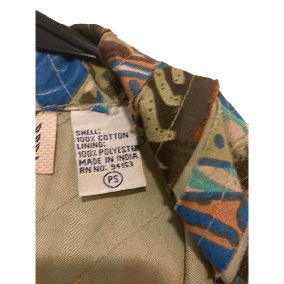 Life Style Petite Women’s Multicolor Button Up Jacket - Size Petite Small - Picture 4 of 5